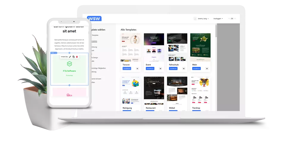 Wenige Schritte zur mobil optimierte Webseite